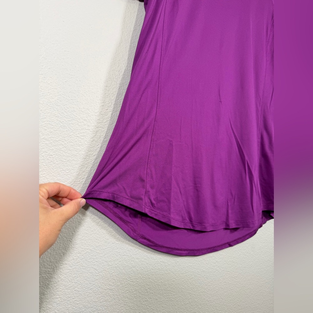 Duluth Trading Co Shirt T Shirt Athletic Wear Purple Magenta Work Out Women XL - Picture 2 of 4